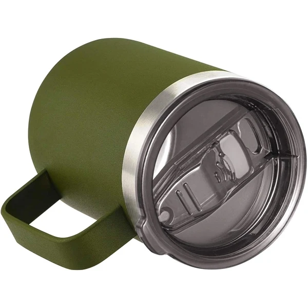 Custom Vacuum Double-Insulated 12 oz Mug with Sliding Lid — Drinkware Giveaway 1