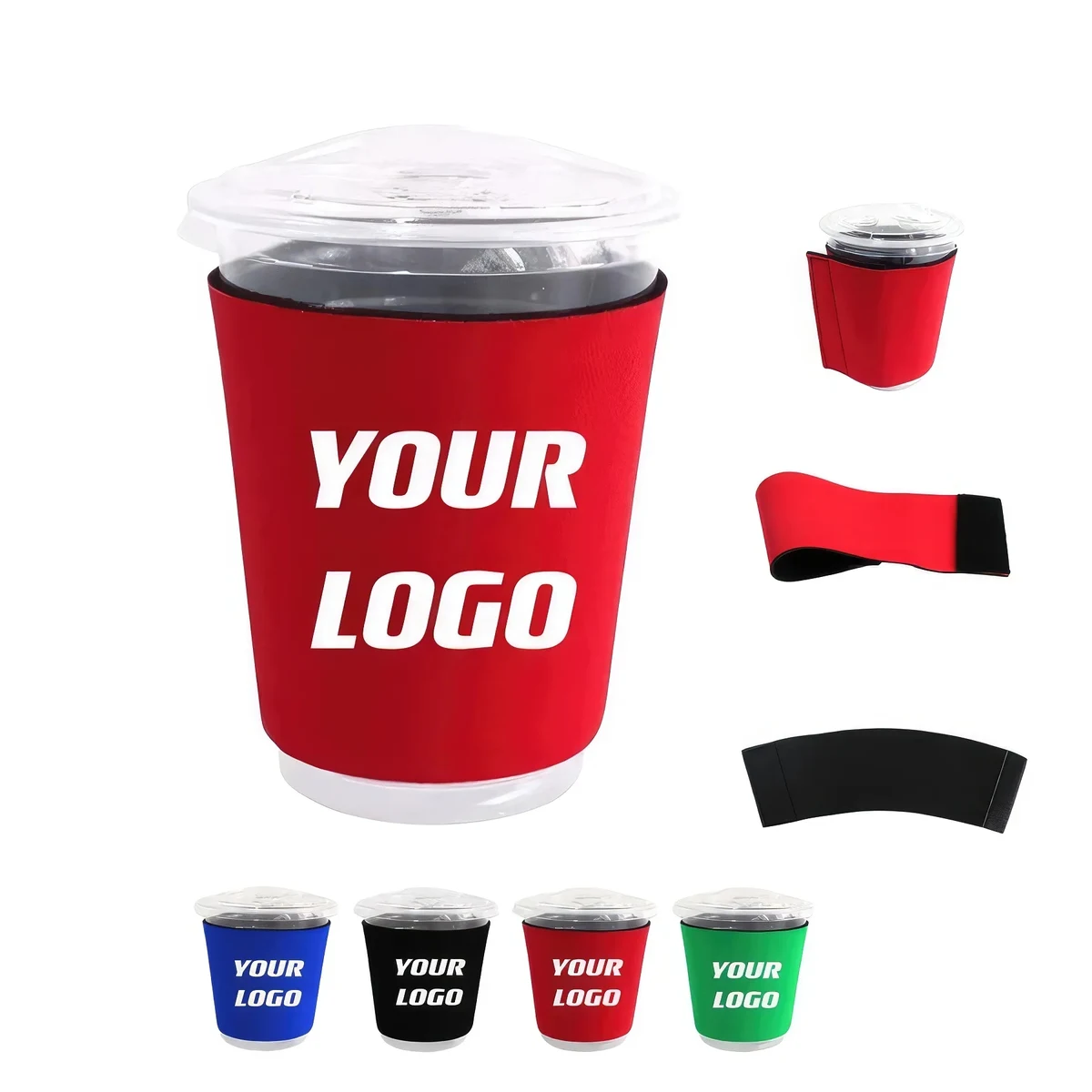 Hot and Iced Coffee Cup Insulator Sleeves 1