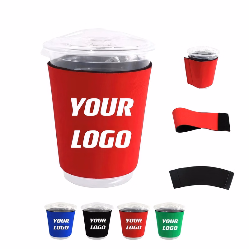 Hot and Iced Coffee Cup Insulator Sleeves