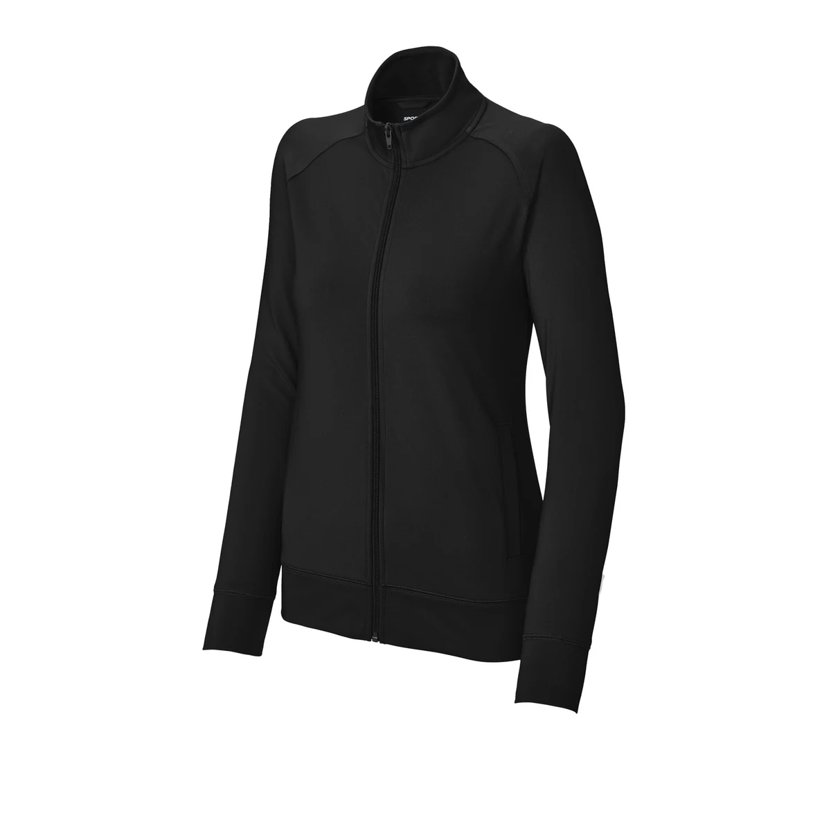 Sport-Tek® Women's Sport-Wick Stretch Full-Zip Cadet Jacket 1