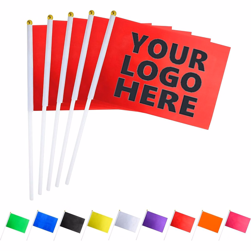 Customizable Hand Held Flag