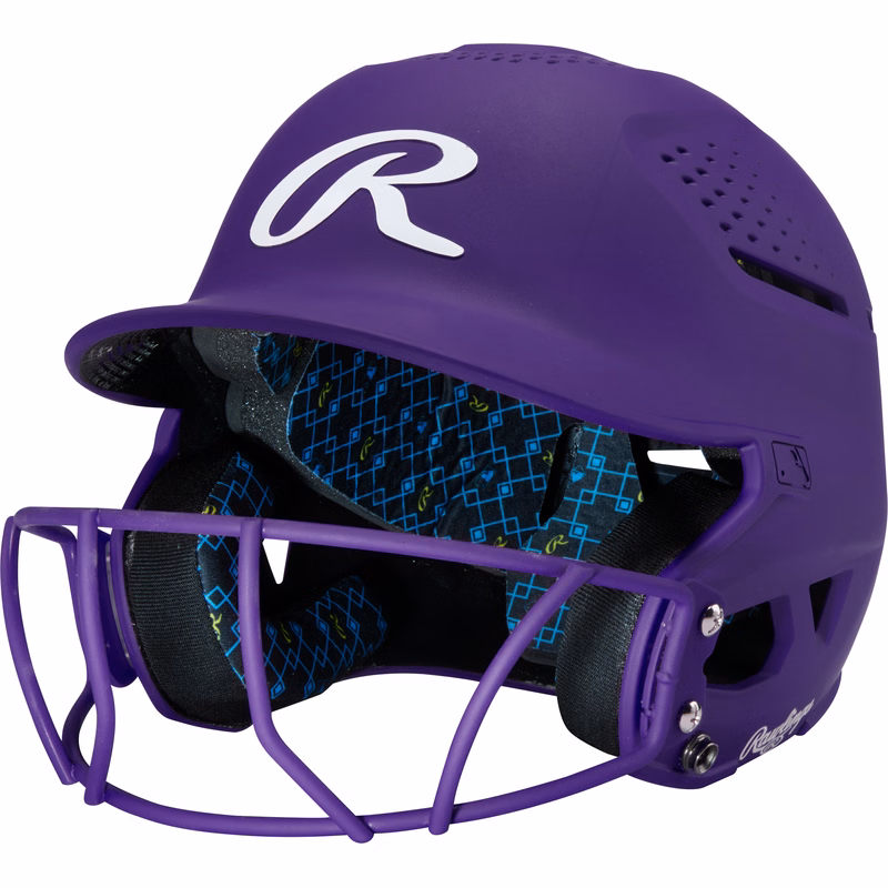 Rawlings RX2 Softball Batting Helmet with Face Mask | NOCSAE Certified