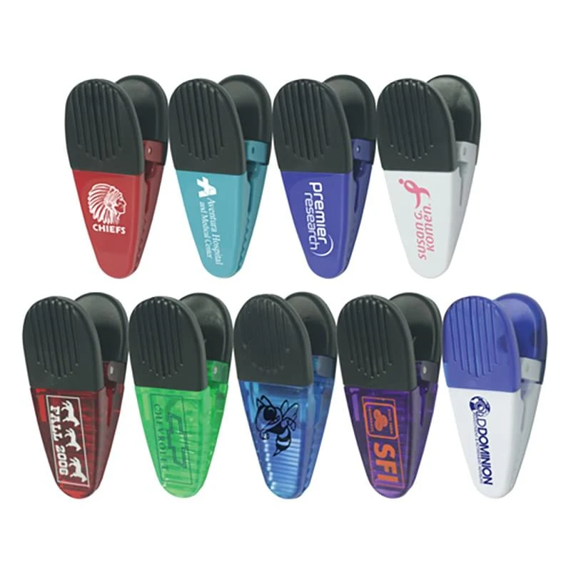 Translucent Magnet Power Clips (1 1/4"x3 1/2") 1