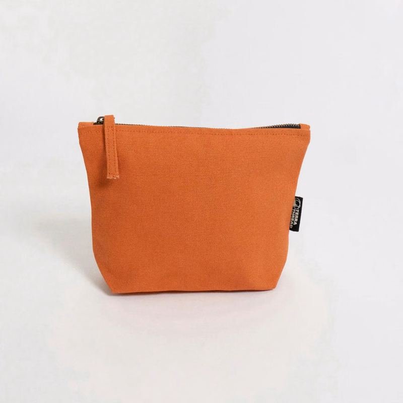 TERRA THREAD® - Eco friendly Makeup Bag Sustainable GOTS & Fair Trade Certified