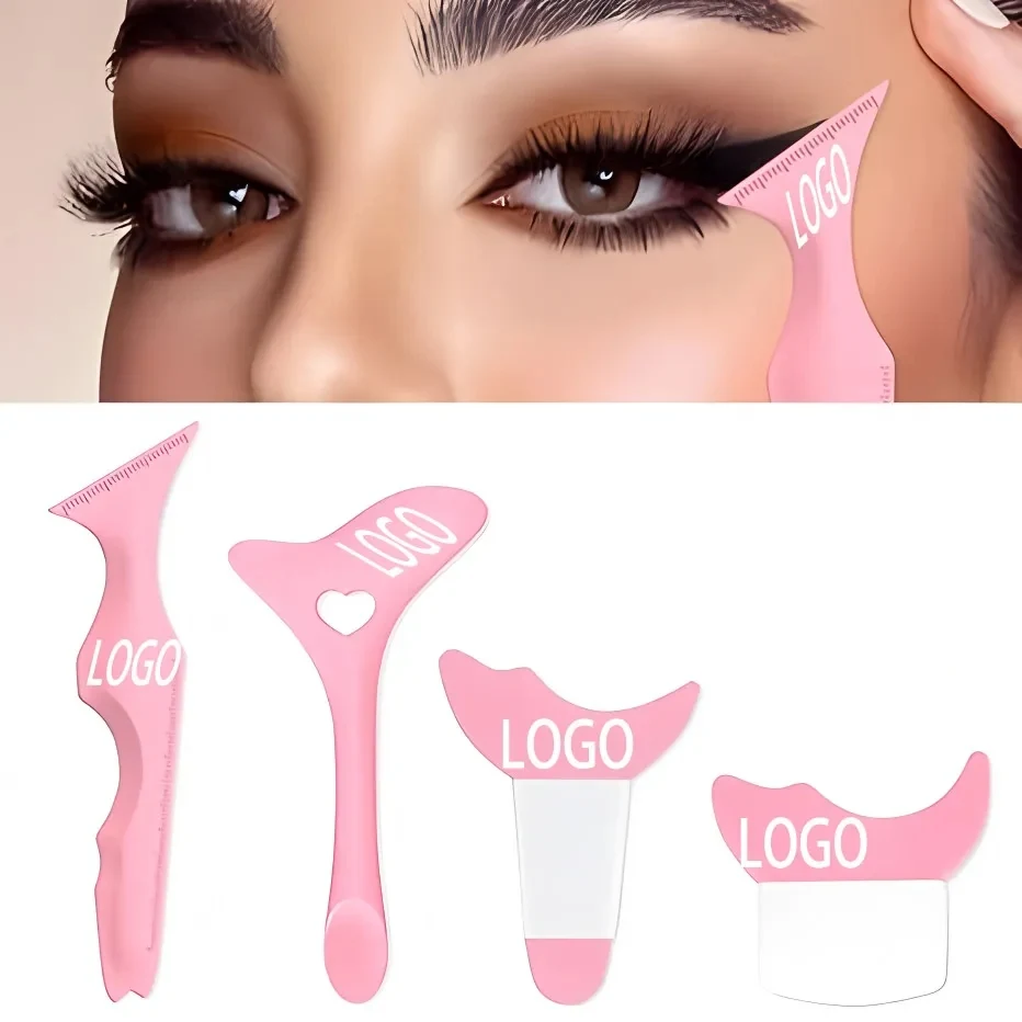 Silicone Eyeliner Stencil Set with Logo 1