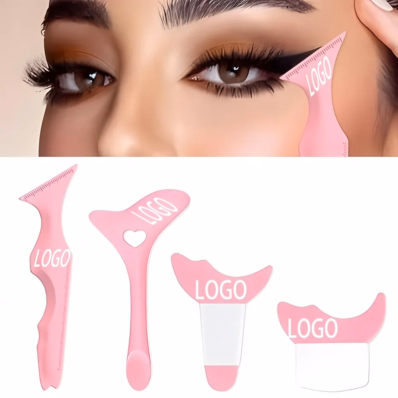 Silicone Eyeliner Stencil Set with Logo