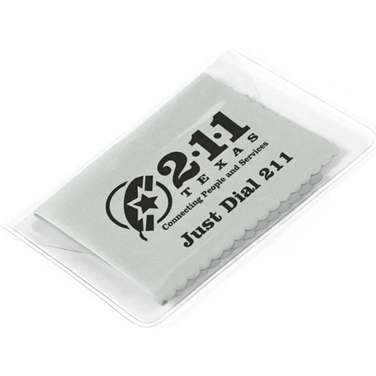Premium Opper Fiber Cloth In Vinyl Pouch (6"x6") 1