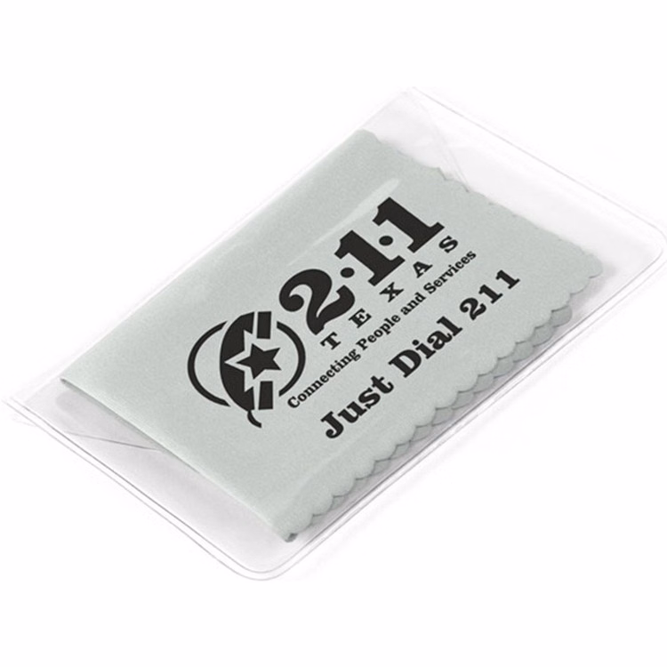 Premium Opper Fiber Cloth In Vinyl Pouch (6"x6")