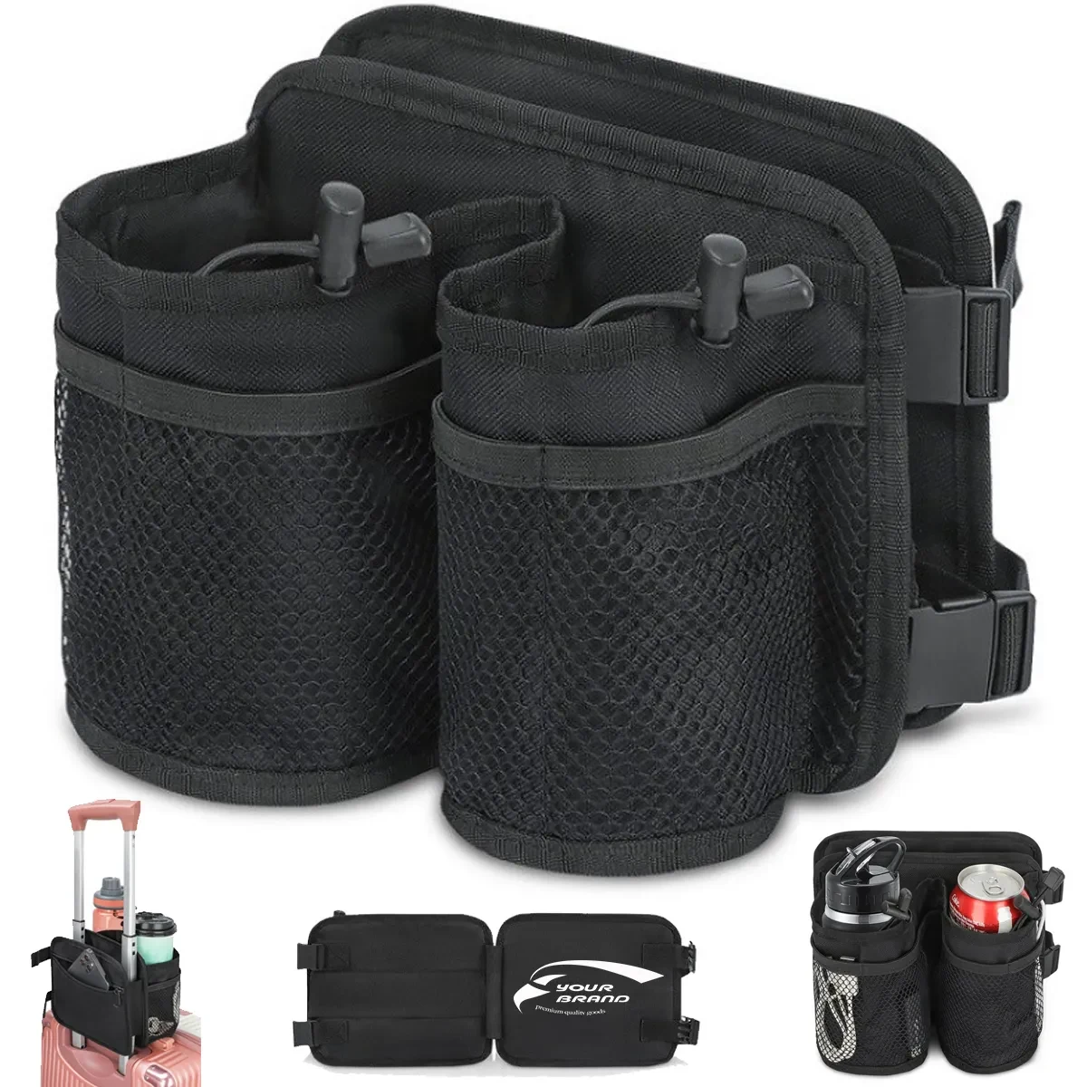 Luggage Accessories Travel Two Cup Holder Bag Essentials 1