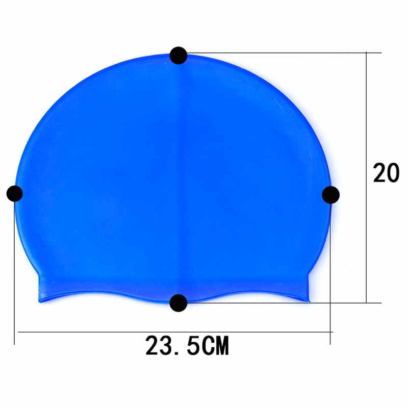 Waterproof Ear Protection Swimming Cap for Adult