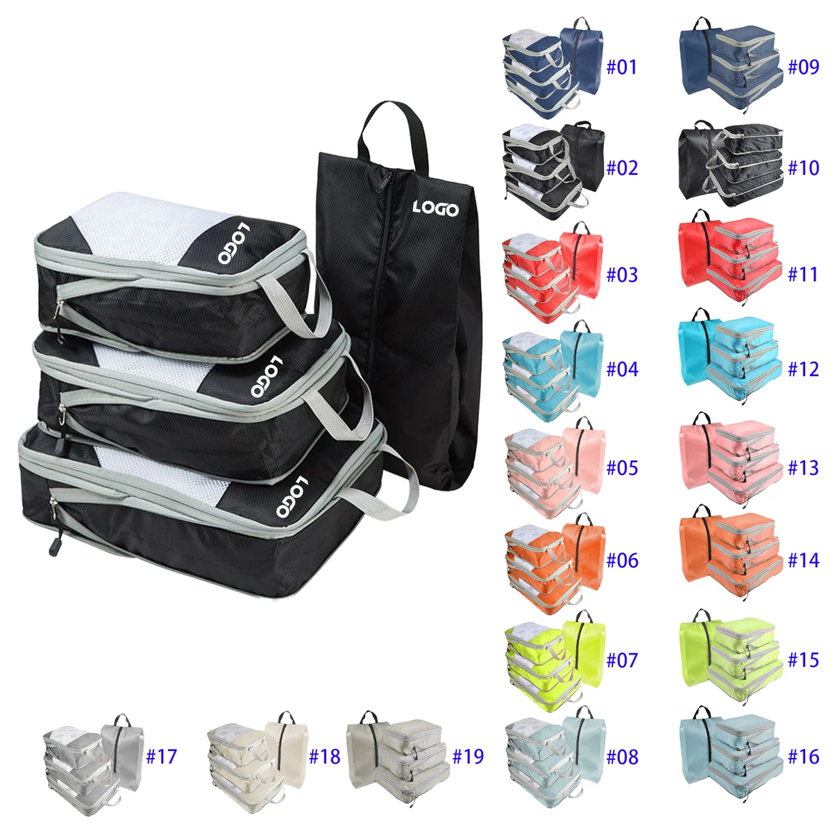 4pcs/set Travel Storage Bag 1
