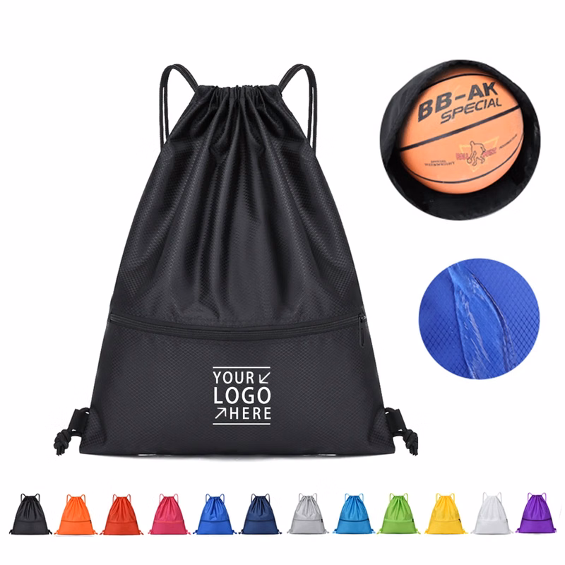 Large Drawstring Backpack Bag