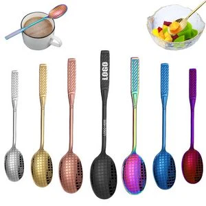 6.02 Inch Badminton Bat Shaped Spoon 1