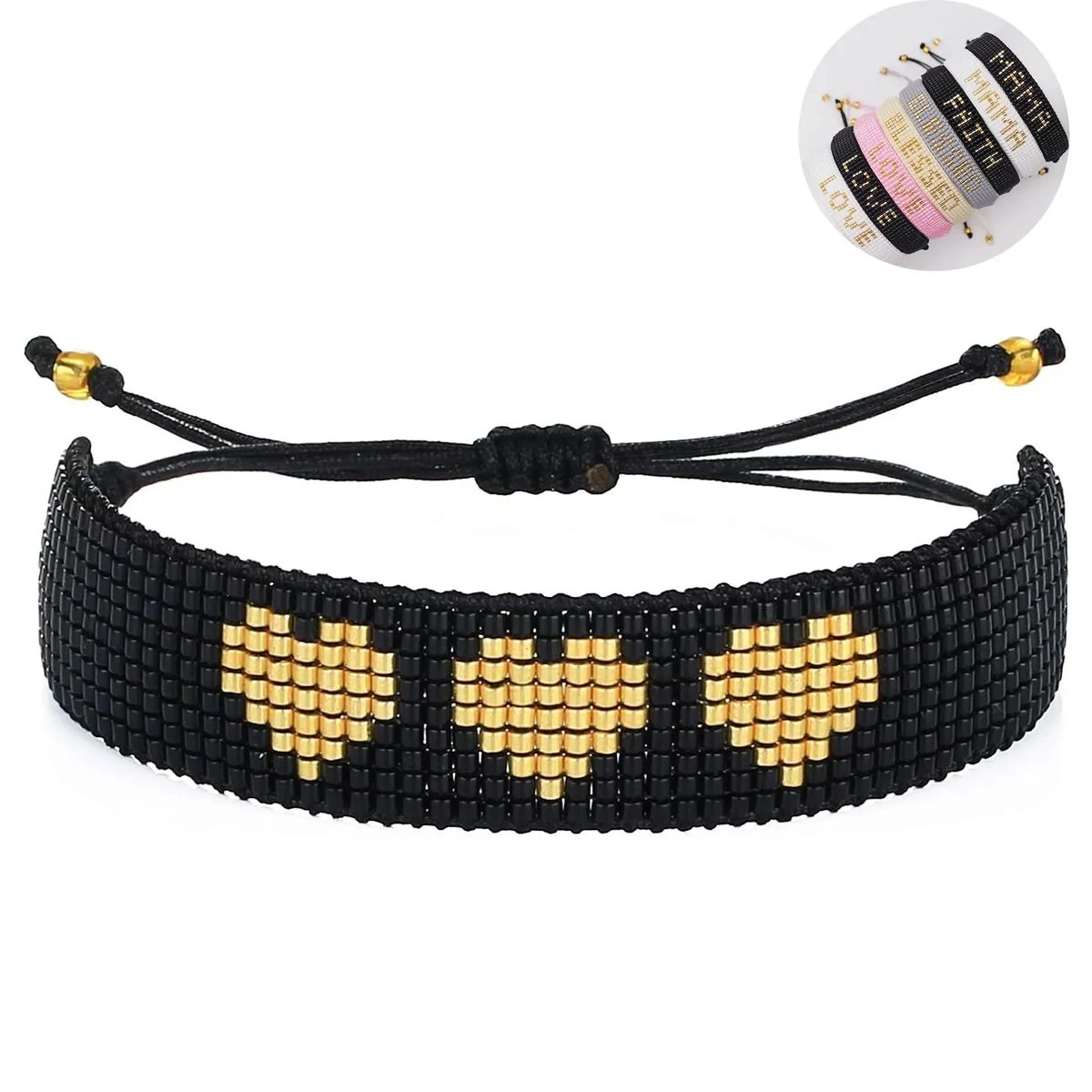 Glass Bead Bracelet 1