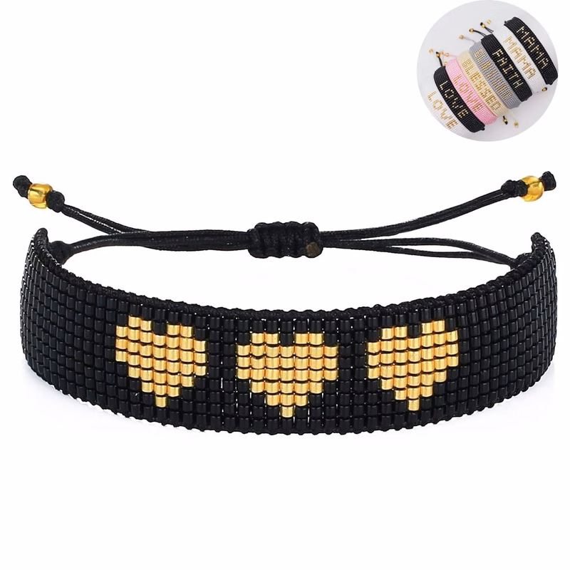 Glass Bead Bracelet