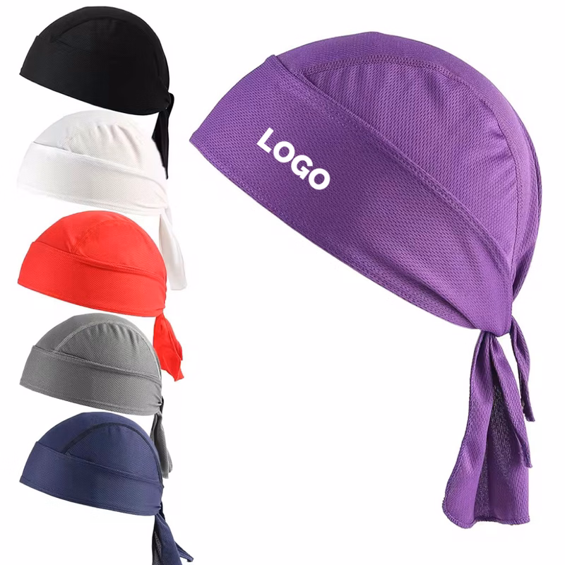 MOQ 10 pcs Breathable Mesh Head Scarf