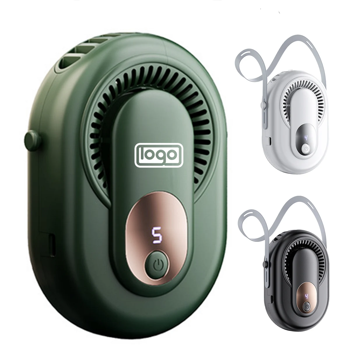 4000mAh Waist-Mounted Fan 1