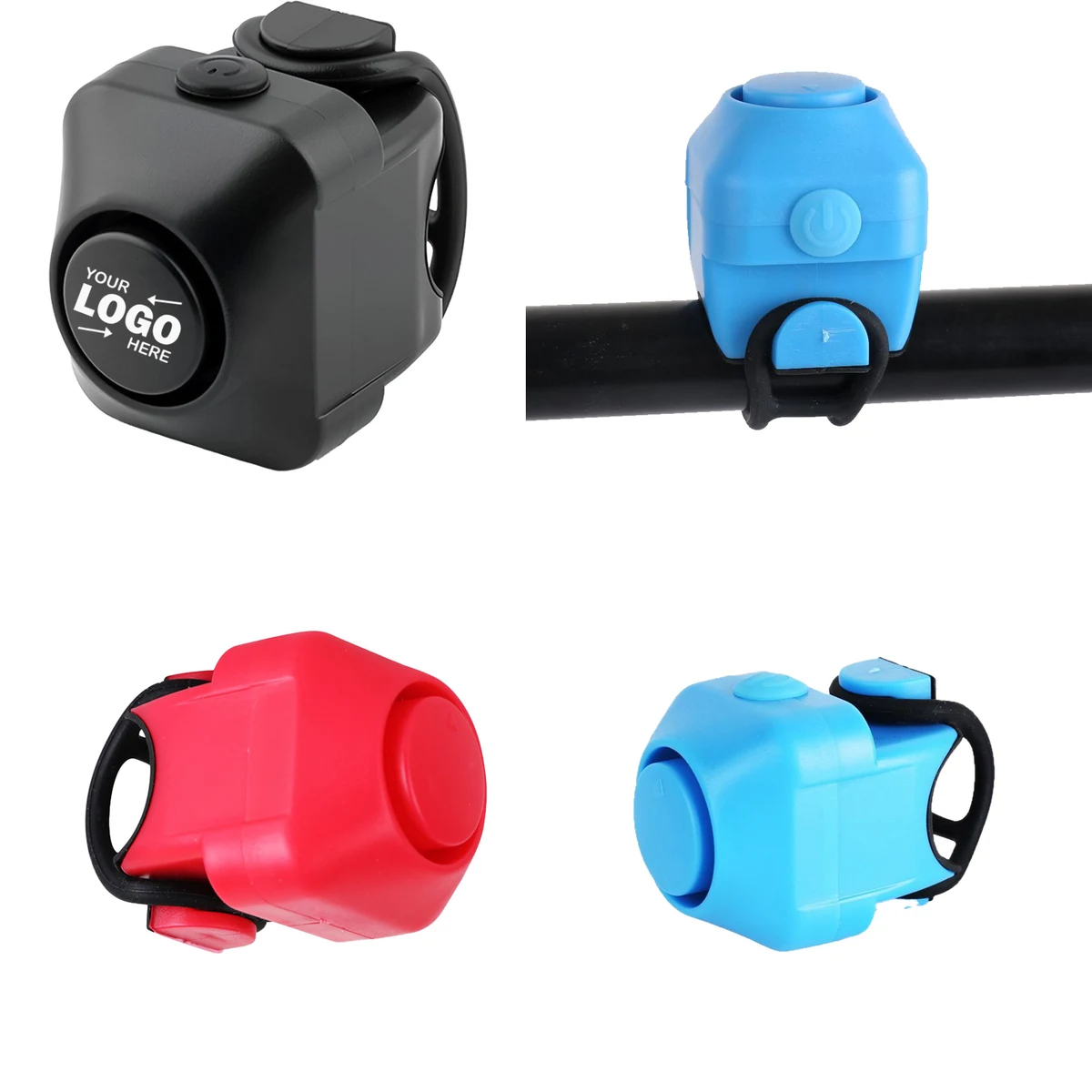 Portable Loud-Sound Bike Electronic Horn with Multi-Color Design 1