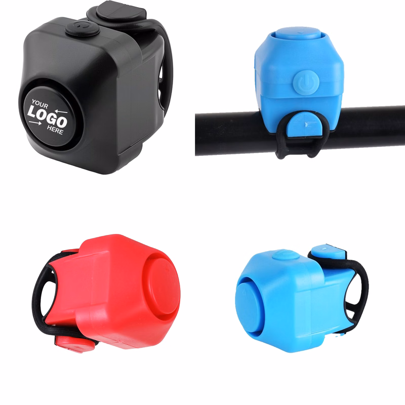 Portable Loud-Sound Bike Electronic Horn with Multi-Color Design