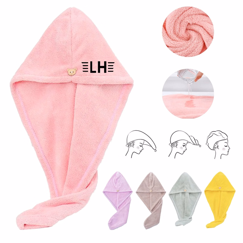 Microfiber Wrap Hair Quick Drying Towel