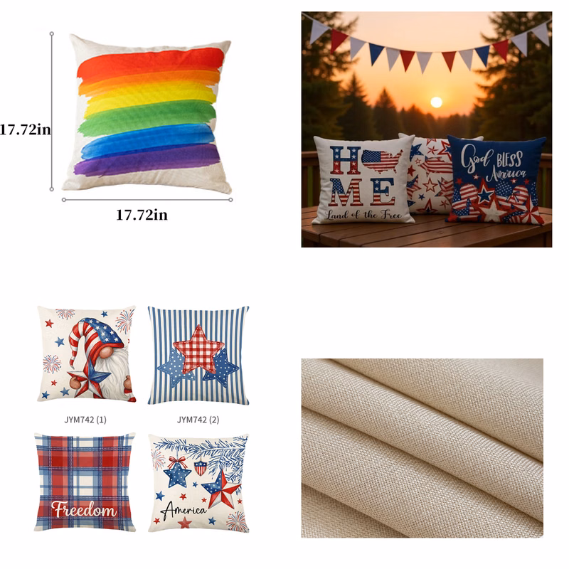 Personalized Holiday Cushions