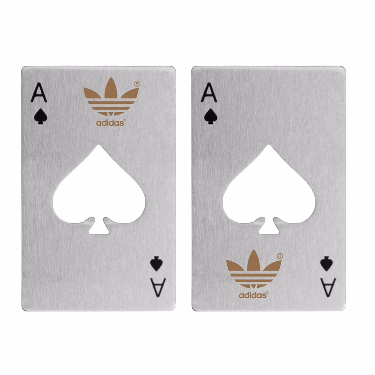 Poker Shape Metal Bottle Opener