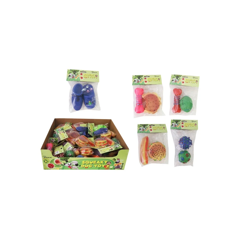 Squeaky Dog Toys - Assorted 2 Pack 1