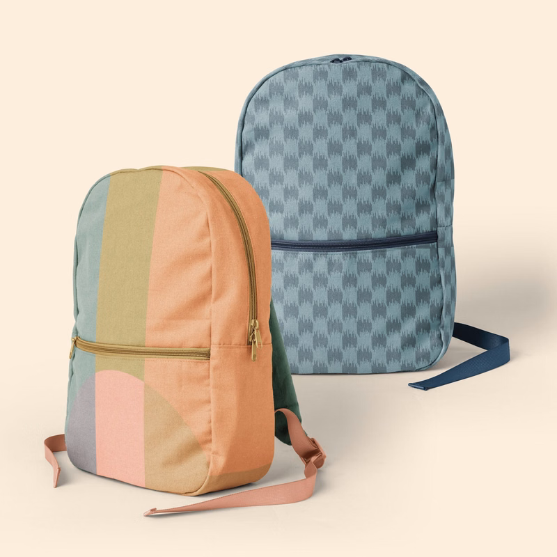 SIMPLE BACKPACK - 4CP PIGMENT DYED CANVAS