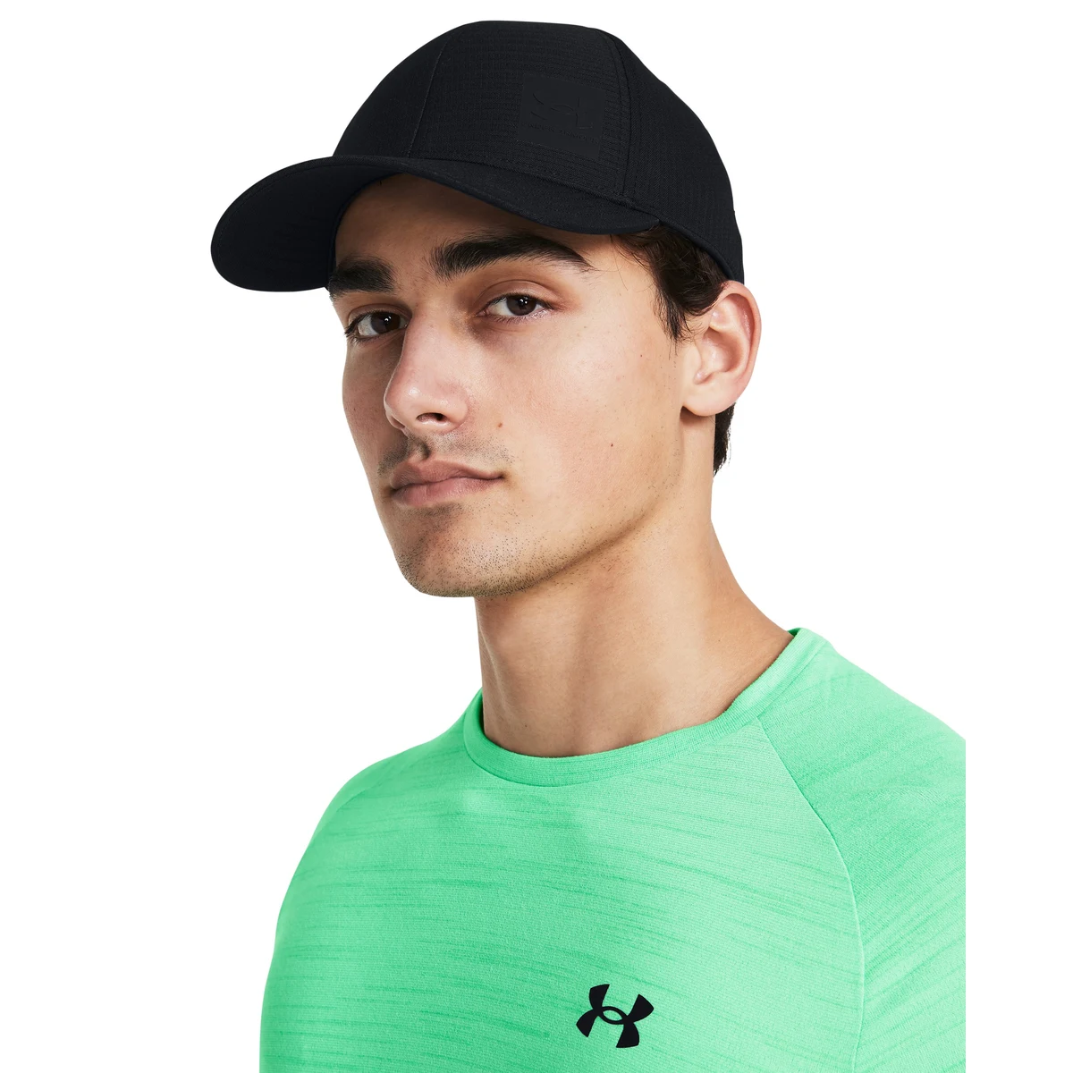 UA ArmourVent Low Men's Stretch Fit Cap 1