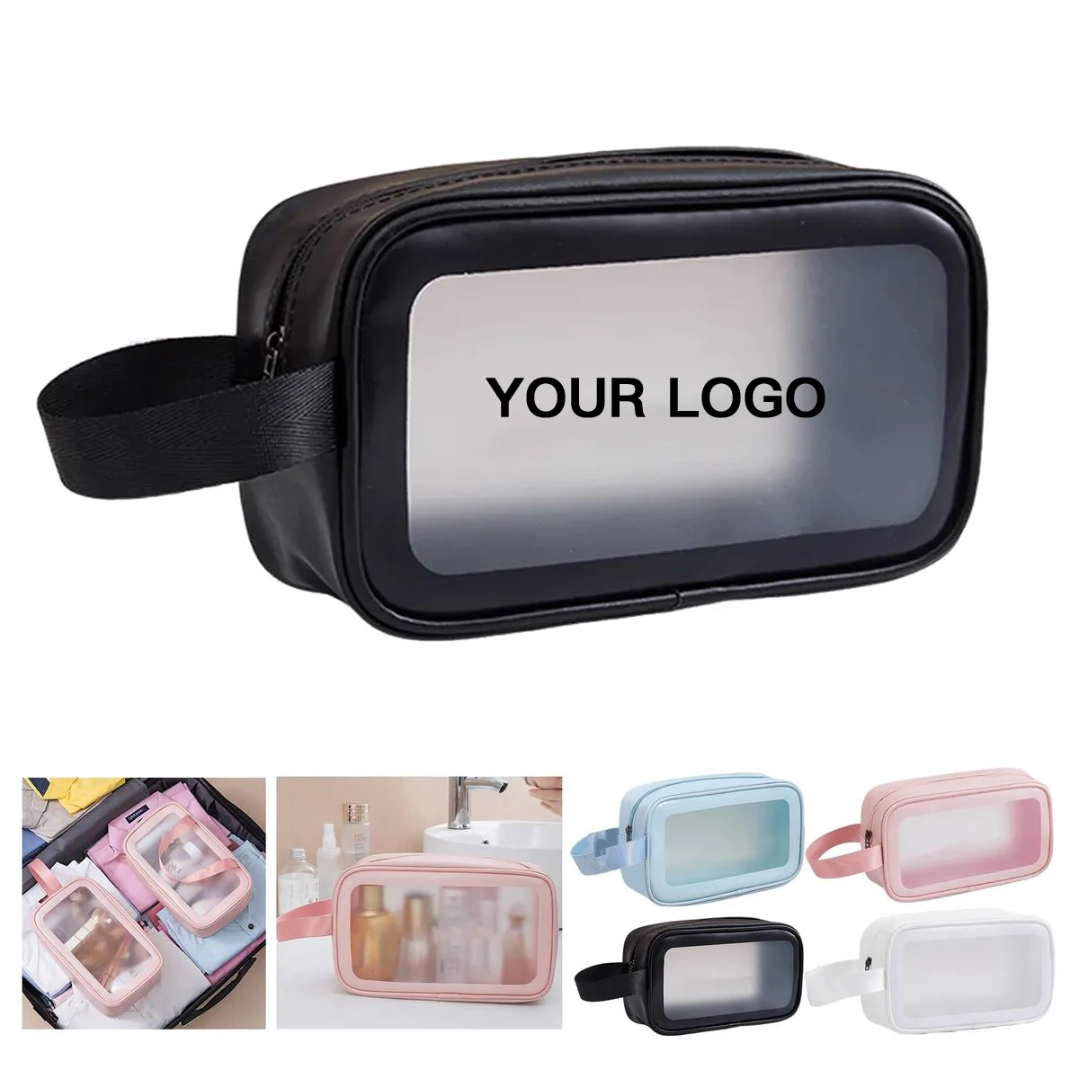 PVC Waterproof Toiletry Bag for Travel Essentials 1