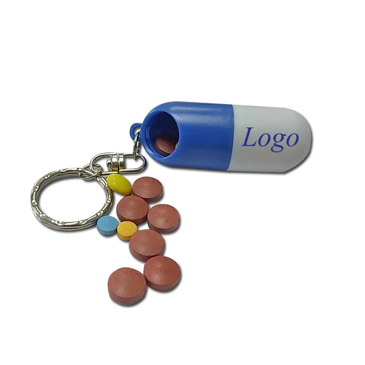 Pill Case with Key Ring 1