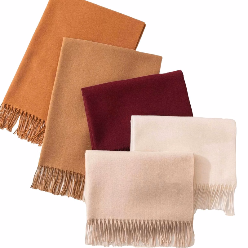 Solid Color Imitation Cashmere Scarf