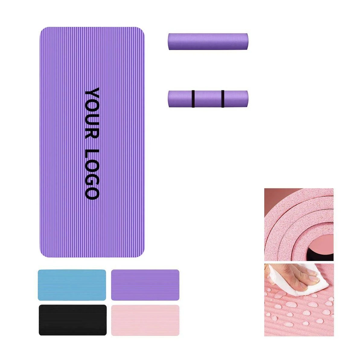 Non Slip Workout Mat for Home Gym or Studio Training 1