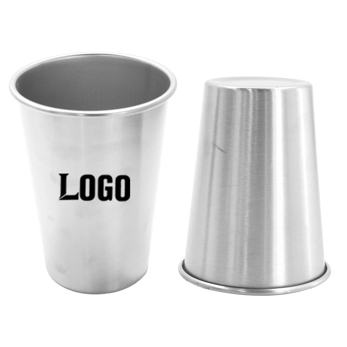 304 Stainless Steel Pint Cup 16oz 1