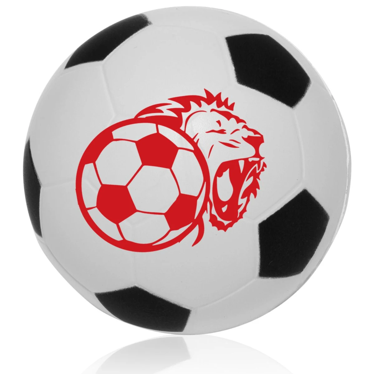Soccer Ball shaped Stress Reliever w/ Custom Logo Stress Balls 1
