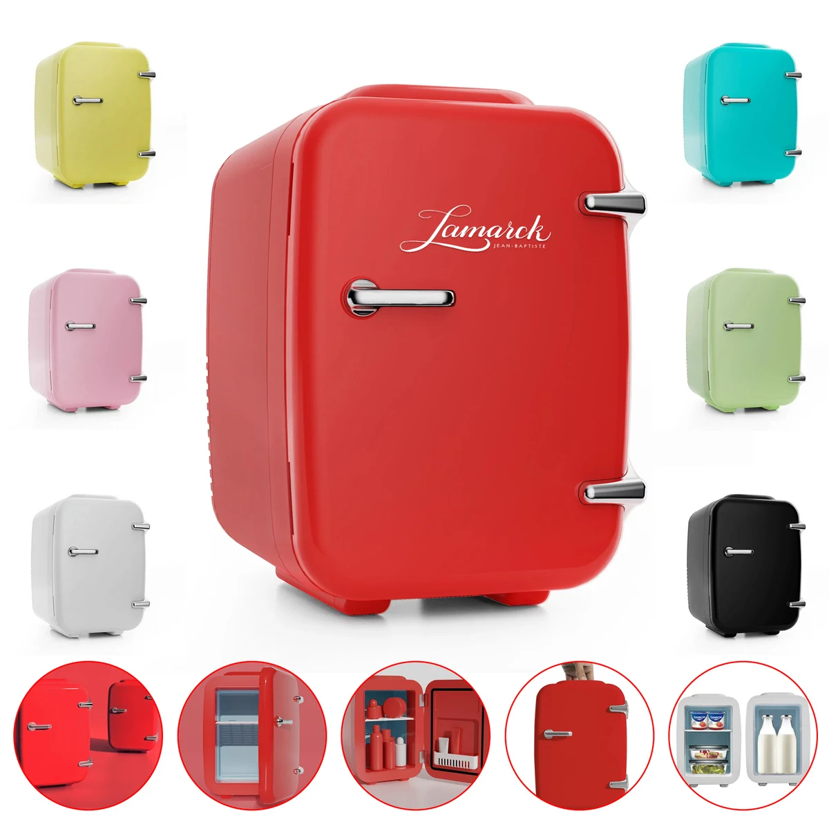 4-Liter/6 Can Portable Mini Fridge 1