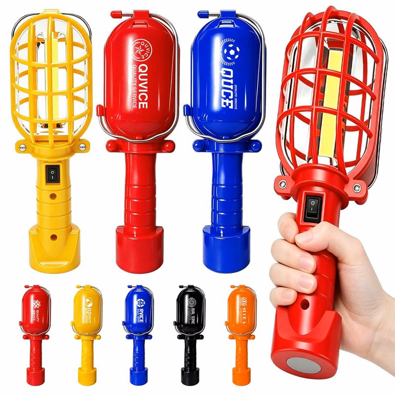 2" L x 1 3/5" W x 6 3/10" H Outdoor Camping LED Flashlight