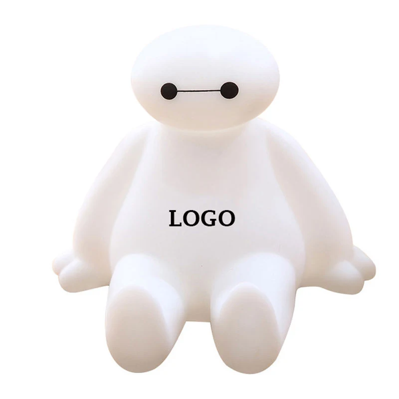 Baymax Shaped Night Light Mobile Phone Holder Stand 1