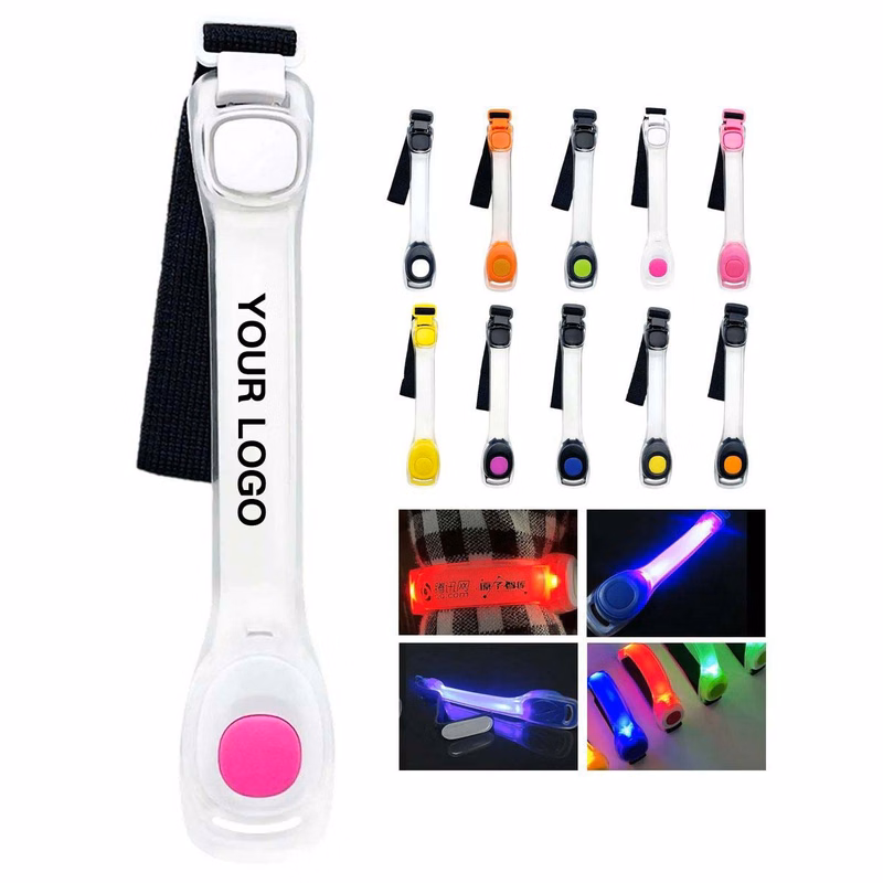 Flexible LED Wristband with Battery Powered Light
