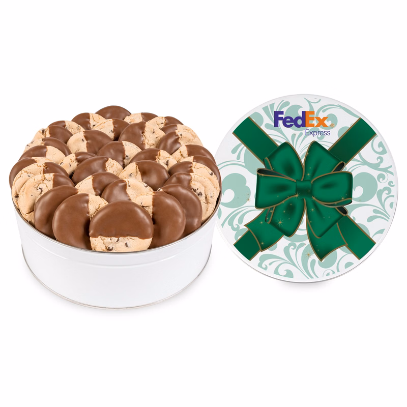 Fresh Beginnings Dipped Chocolate Chip Cookie Tin (Large)