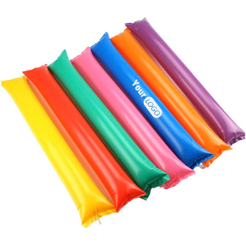 Polyethylene Personalized Inflatable Cheer Sticks