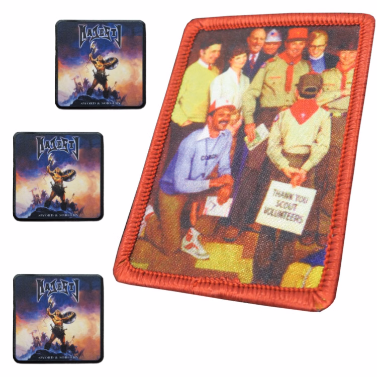 4" Full Color Heat Transfer Printing Patch