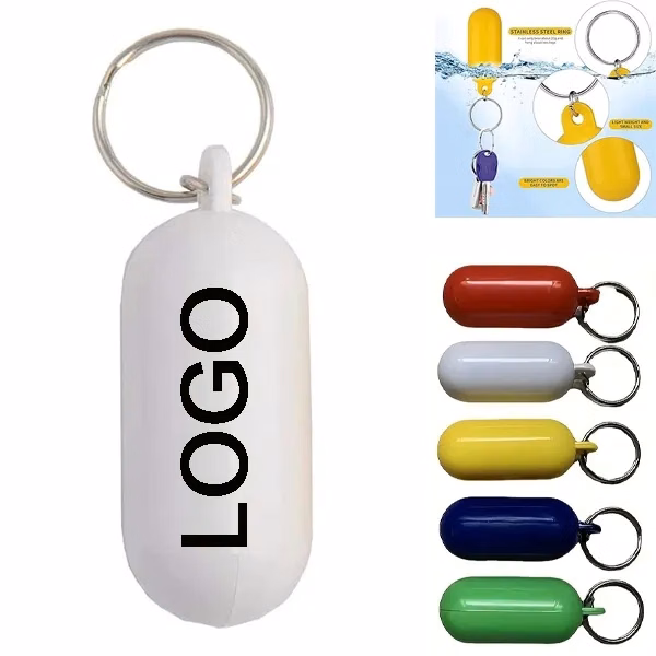 Plastic Floating Keychain