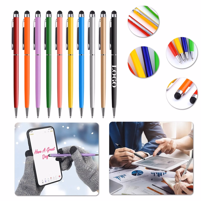 Stylus Pens Universal Ballpoint 2 In 1