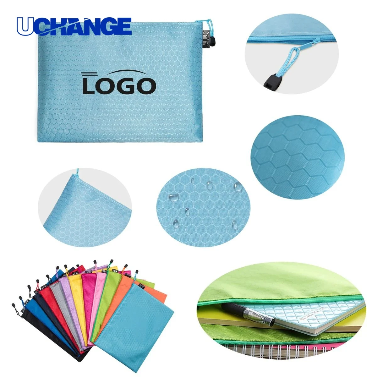 A4 Zipper File Document Bag 1