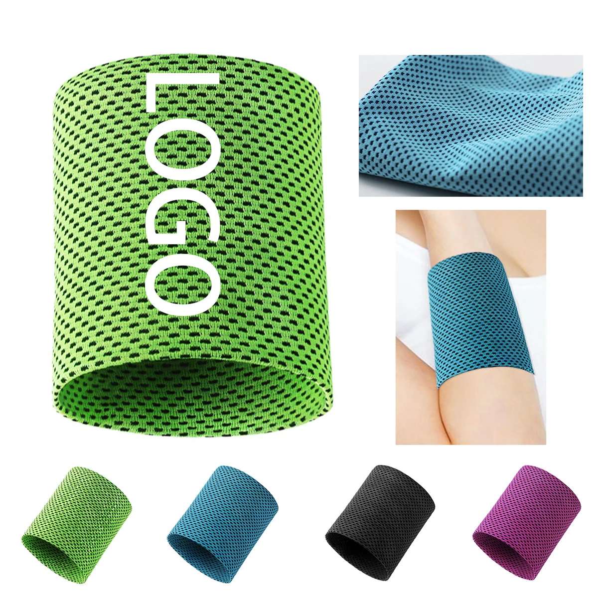 Lightweight Ice Fabric Wrist Guard 1