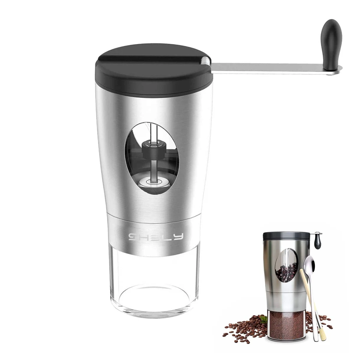 Stainless Steel Manual Coffee Machine 1