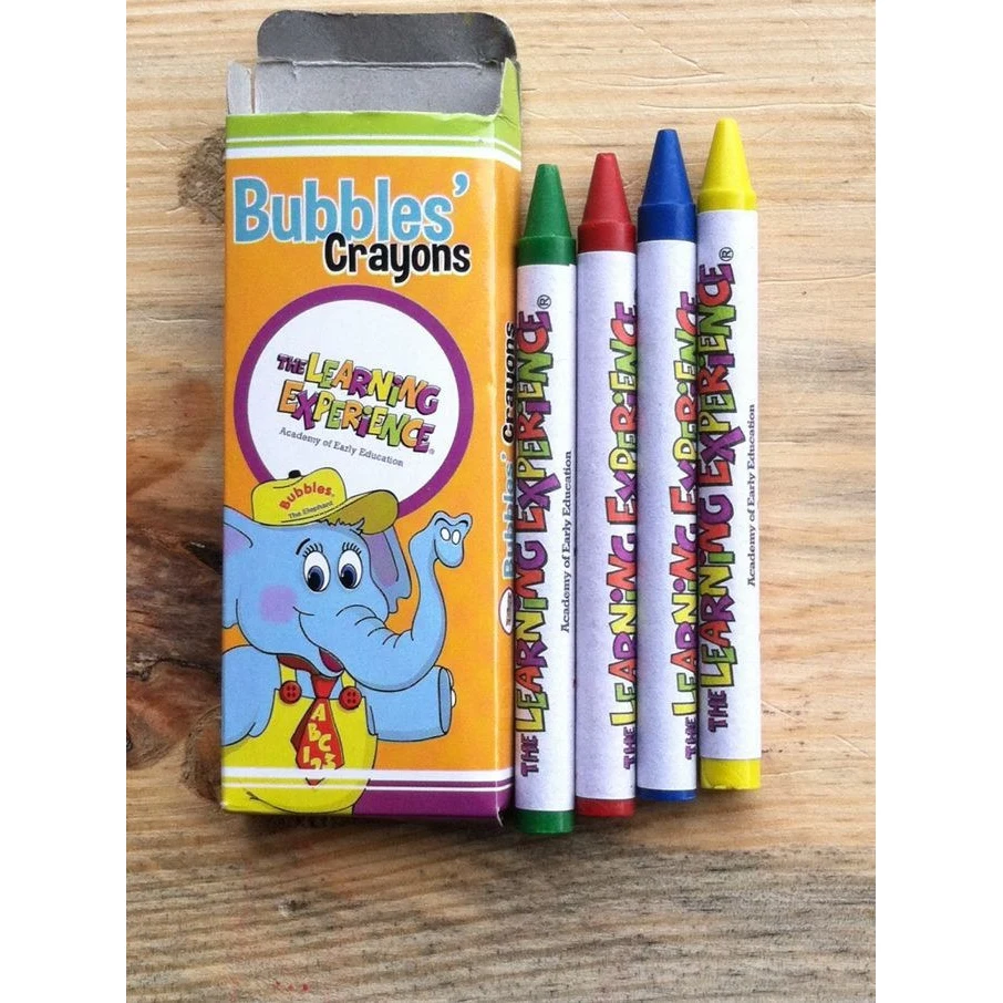 4 Pack Crayons Set 1