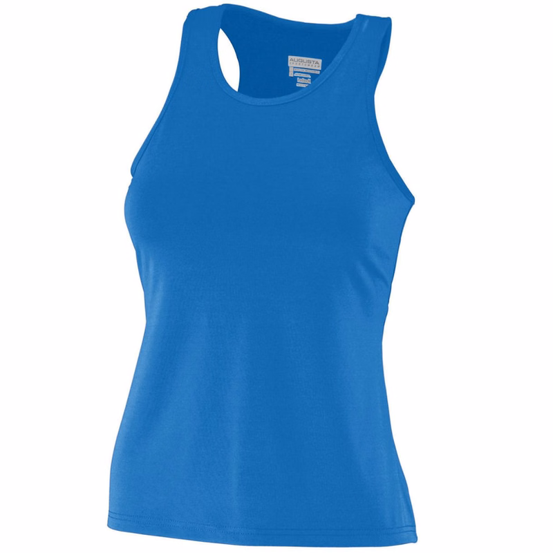Women's Solid Racerback Tank Top - 1202