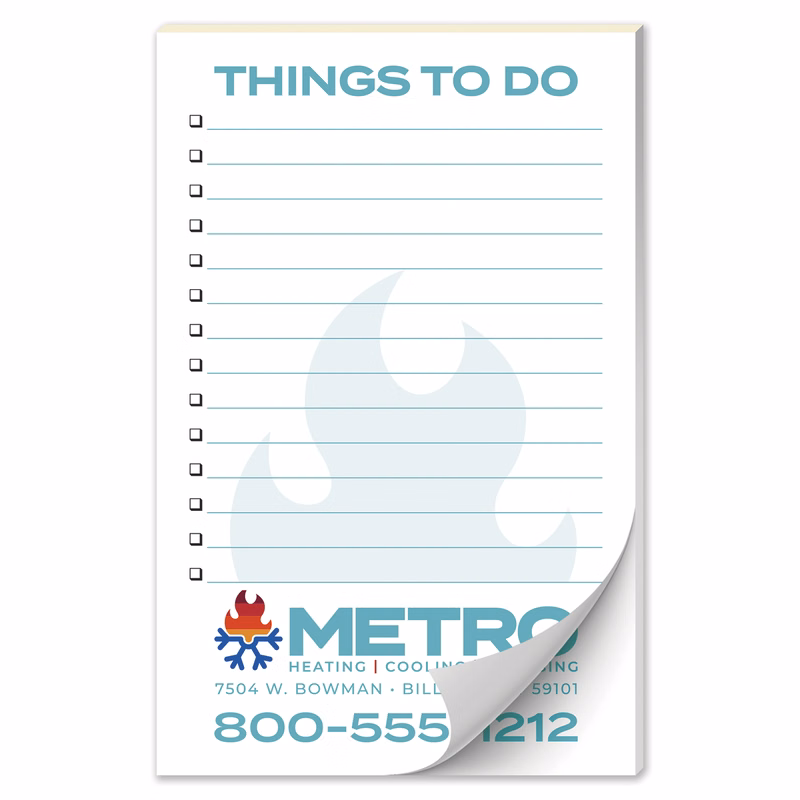 Scratch Pad / Notepad - 100 Sheets - 3.625x5.625
